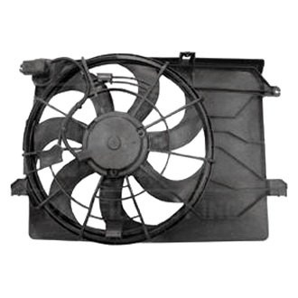 Pacific Best® - Dual Radiator and Condenser Fan Assembly