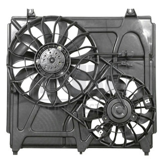 Pacific Best® - Dual Radiator and Condenser Fan Assembly