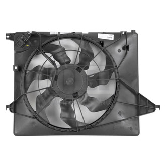 Pacific Best® - Dual Radiator and Condenser Fan Assembly