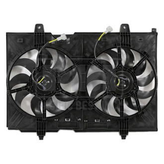 Pacific Best® - Dual Radiator and Condenser Fan Assembly
