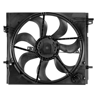 Pacific Best® - Dual Radiator and Condenser Fan Assembly