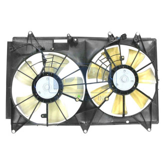 Pacific Best® - Dual Radiator and Condenser Fan Assembly