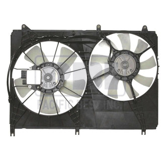 Pacific Best® - Dual Radiator and Condenser Fan Assembly