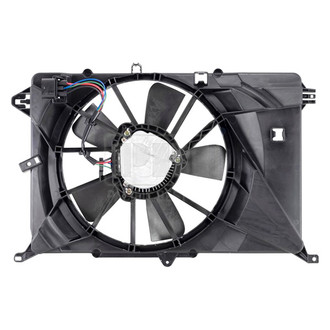 Pacific Best® - Dual Radiator and Condenser Fan Assembly