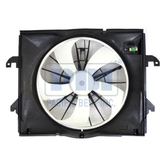 Pacific Best® - Dual Radiator and Condenser Fan Assembly