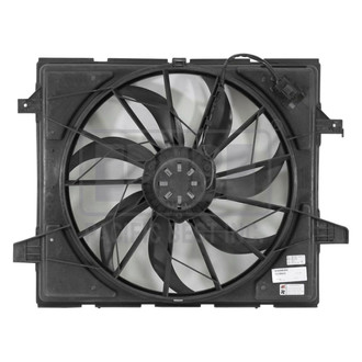 Pacific Best® - Dual Radiator and Condenser Fan Assembly