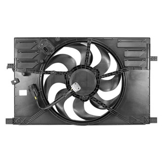 Pacific Best® - Dual Radiator and Condenser Fan Assembly