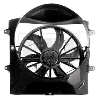 Pacific Best® - Dual Radiator and Condenser Fan Assembly