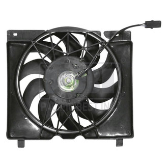 Pacific Best® - Dual Radiator and Condenser Fan Assembly