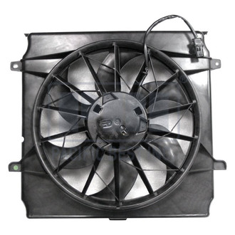 Pacific Best® - Dual Radiator and Condenser Fan Assembly