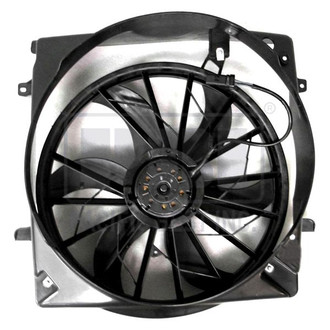 Pacific Best® - Dual Radiator and Condenser Fan Assembly