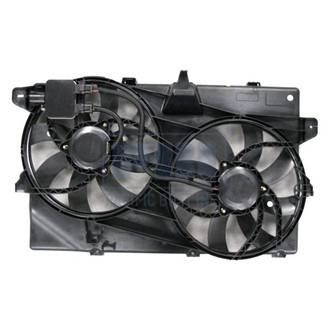 Pacific Best® - Dual Radiator and Condenser Fan Assembly