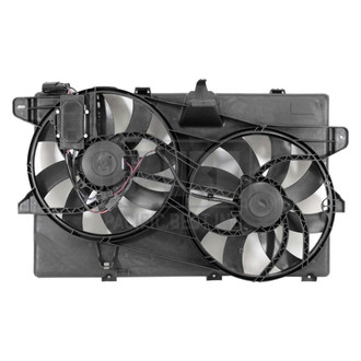 Pacific Best® - Dual Radiator and Condenser Fan Assembly