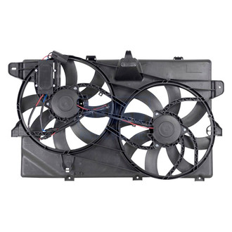 Pacific Best® - Dual Radiator and Condenser Fan Assembly