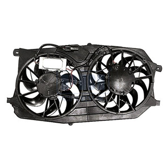 Pacific Best® - Dual Radiator and Condenser Fan Assembly