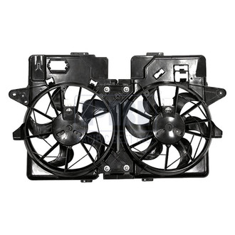 Pacific Best® - Dual Radiator and Condenser Fan Assembly