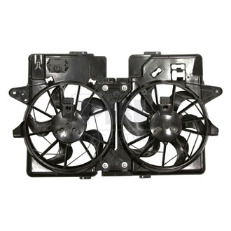 Pacific Best® - Dual Radiator and Condenser Fan Assembly