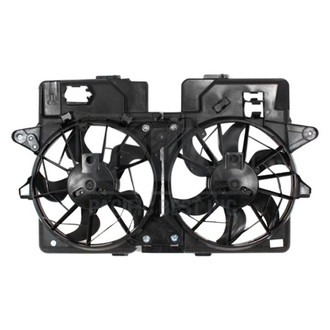 Pacific Best® - Dual Radiator and Condenser Fan Assembly