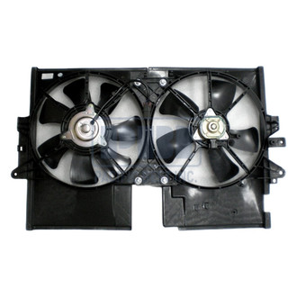 Pacific Best® - Dual Radiator and Condenser Fan Assembly
