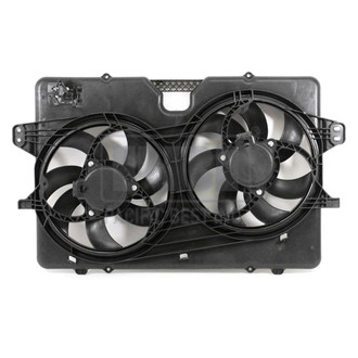 Pacific Best® - Dual Radiator and Condenser Fan Assembly