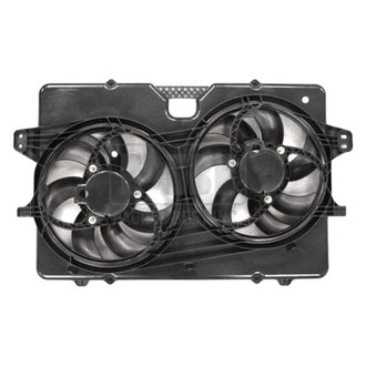 Pacific Best® - Dual Radiator and Condenser Fan Assembly