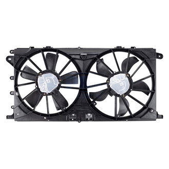 Pacific Best® - Dual Radiator and Condenser Fan Assembly
