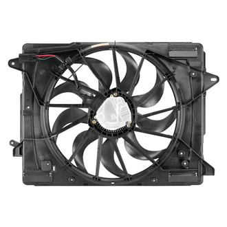 Pacific Best® - Dual Radiator and Condenser Fan Assembly