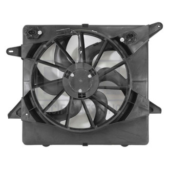Pacific Best® - Dual Radiator and Condenser Fan Assembly