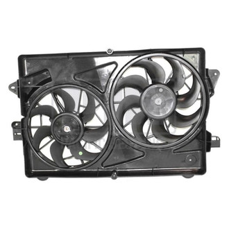 Pacific Best® - Dual Radiator and Condenser Fan Assembly