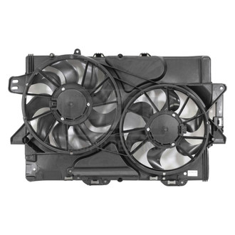 Pacific Best® - Dual Radiator and Condenser Fan Assembly