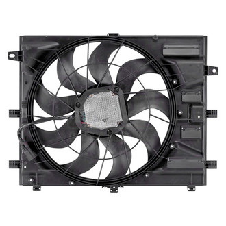 Pacific Best® - Dual Radiator and Condenser Fan Assembly