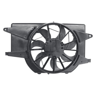 Pacific Best® - Dual Radiator and Condenser Fan Assembly