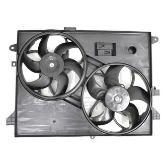Pacific Best® - Dual Radiator and Condenser Fan Assembly
