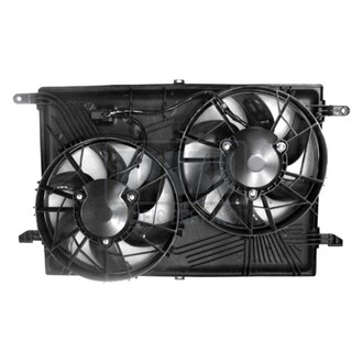 Pacific Best® - Dual Radiator and Condenser Fan Assembly
