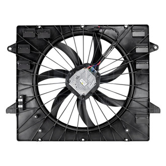 Pacific Best® - Dual Radiator and Condenser Fan Assembly