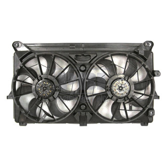 Pacific Best® - Dual Radiator and Condenser Fan Assembly