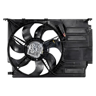 Pacific Best® - Dual Radiator and Condenser Fan Assembly