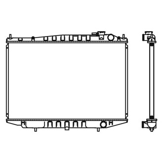 Pacific Best® - Engine Coolant Radiator