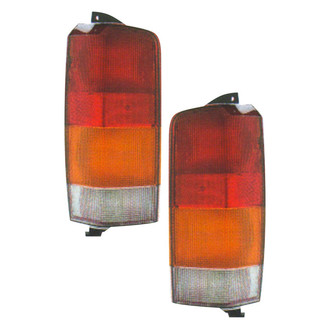 Pacific Best® - Driver and Passenger Side Replacement Tail Lights (Standard Line)