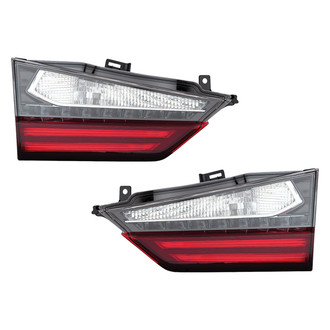 Pacific Best® - Driver and Passenger Side Inner Replacement Tail Lights (CAPA Certified)