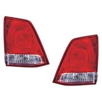 Pacific Best® - Driver and Passenger Side Inner Replacement Tail Lights (Standard Line)
