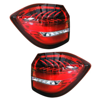 Pacific Best® - Driver and Passenger Side Outer Replacement Tail Lights (CAPA Certified)