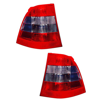 Pacific Best® - Driver and Passenger Side Replacement Tail Lights (Standard Line)