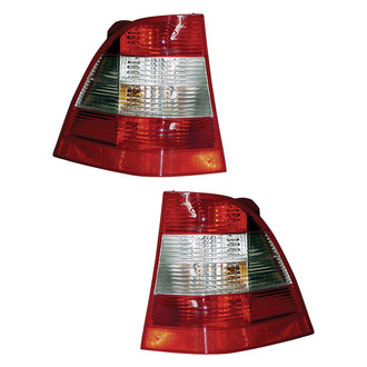 Pacific Best® - Driver and Passenger Side Replacement Tail Lights (Standard Line)