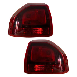 Pacific Best® - Driver and Passenger Side Outer Replacement Tail Lights (CAPA Certified)