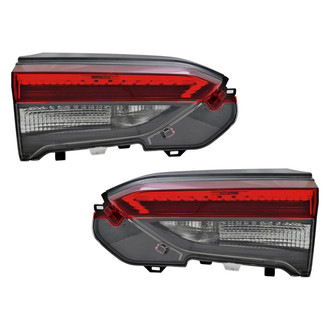 Pacific Best® - Driver and Passenger Side Inner Replacement Tail Lights (Standard Line)