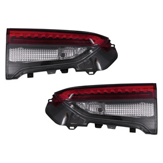 Pacific Best® - Driver and Passenger Side Inner Replacement Tail Lights (Standard Line)