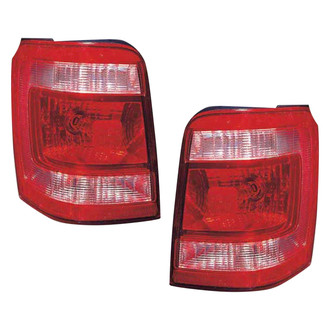 Pacific Best® - Driver and Passenger Side Replacement Tail Lights (Standard Line)