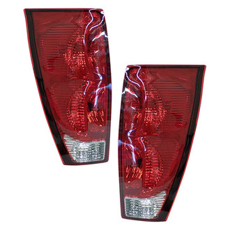 Pacific Best® - Driver and Passenger Side Replacement Tail Lights (CAPA Certified)