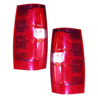 Pacific Best® - Driver and Passenger Side Replacement Tail Lights (Standard Line)